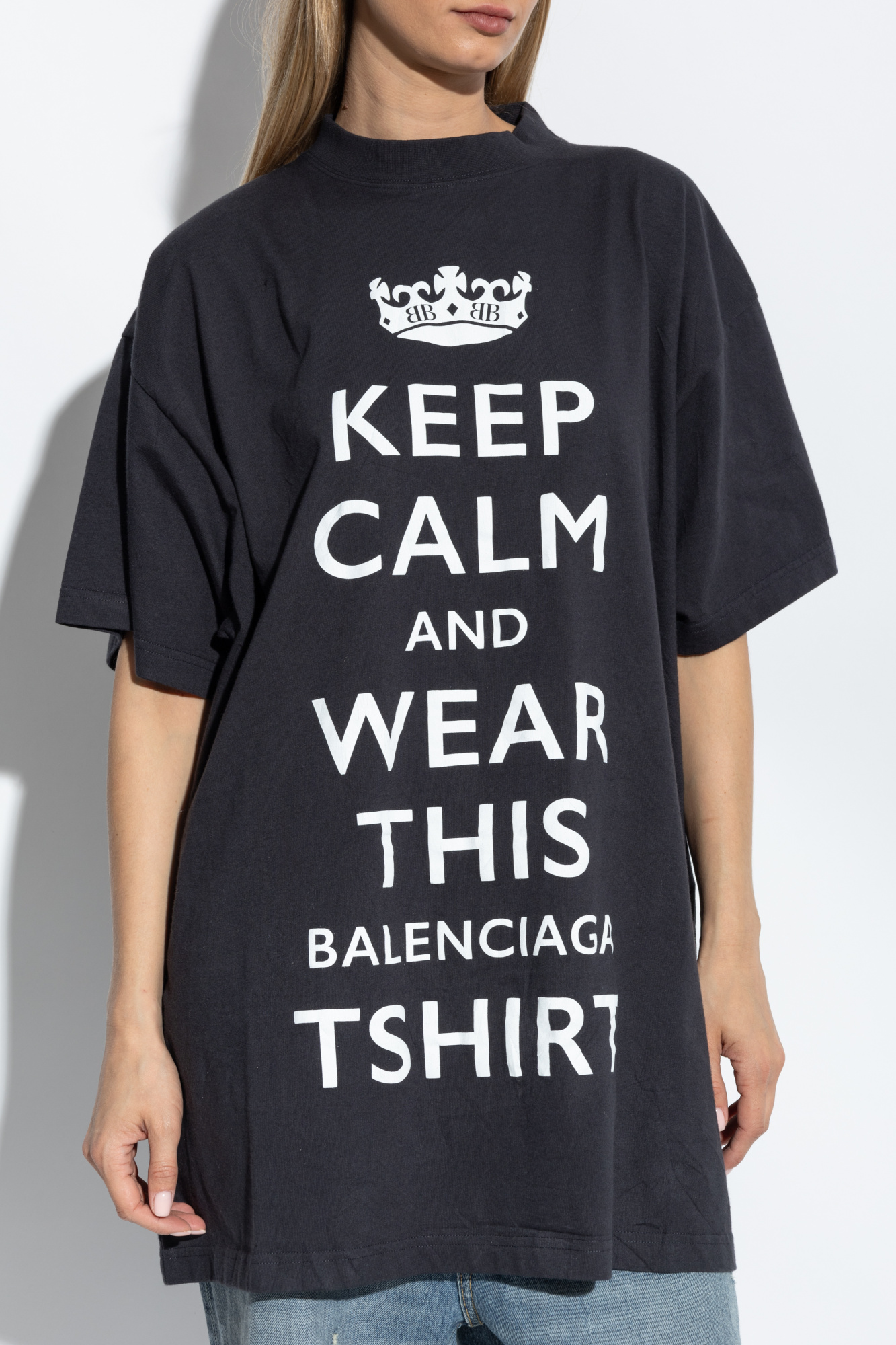 Balenciaga oversized tee online